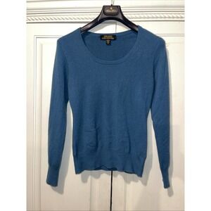 Ordos‎ Sweater Women Teal 100% Cashmere The World Finest Pure Cashmere